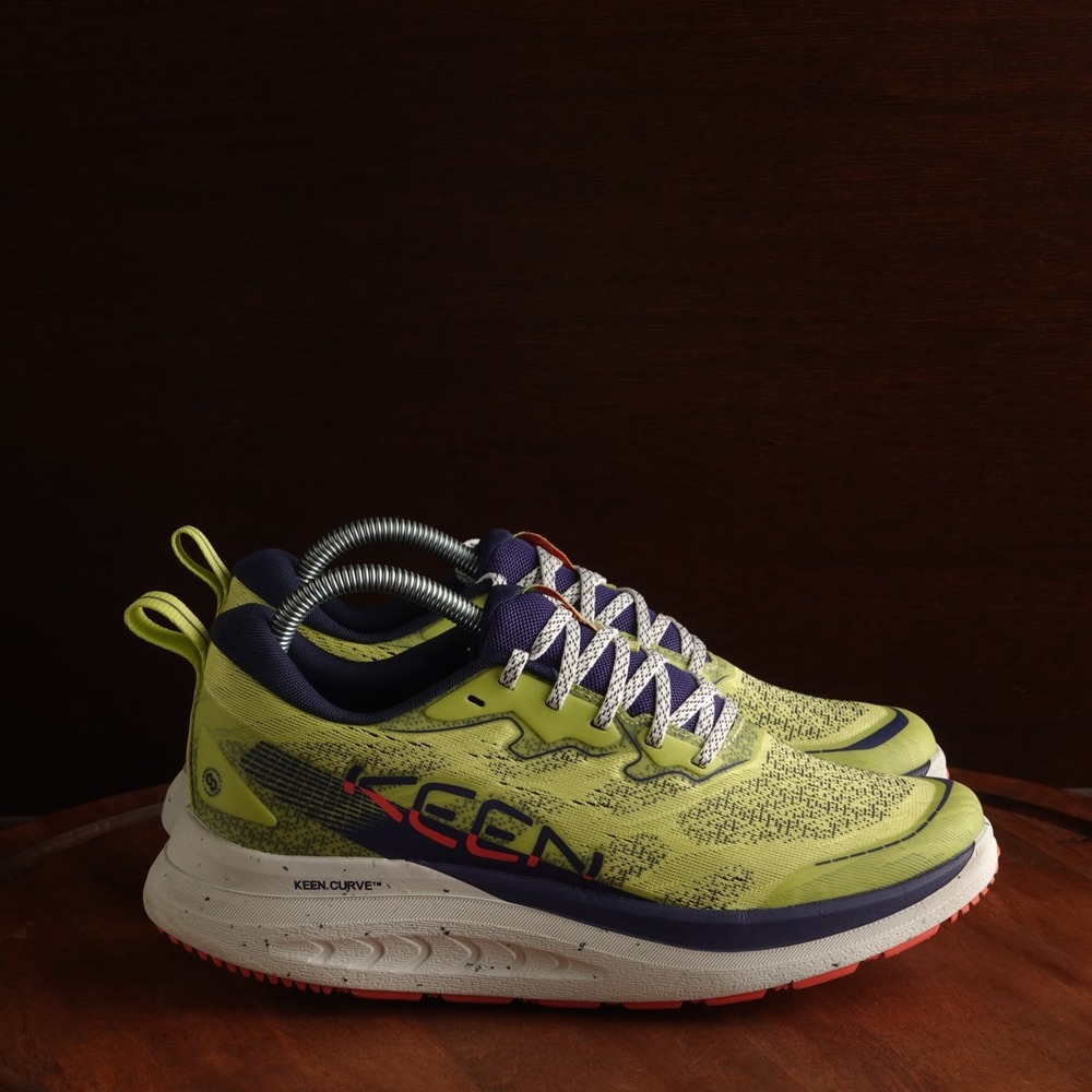 Keen Sneakers Womens SZ 9 Green Blue WK400 Walking Comfort Athleisure Shoes READ